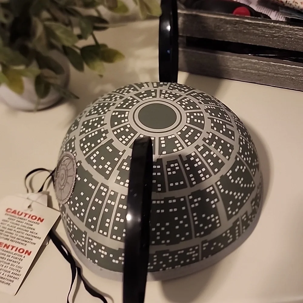 Disney Parks Star Wars Death Star Mickey Ears Hat Adult, NWT!